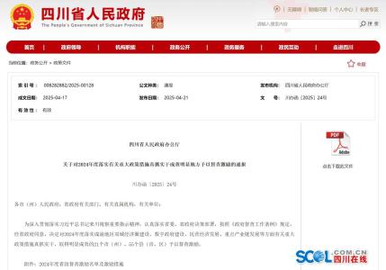 眉山喜提省政府1000萬元激勵！還有這些專項支持……